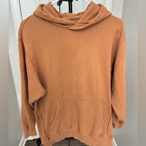 Aerie Warm Rust Color Hoodie Sweater Size S